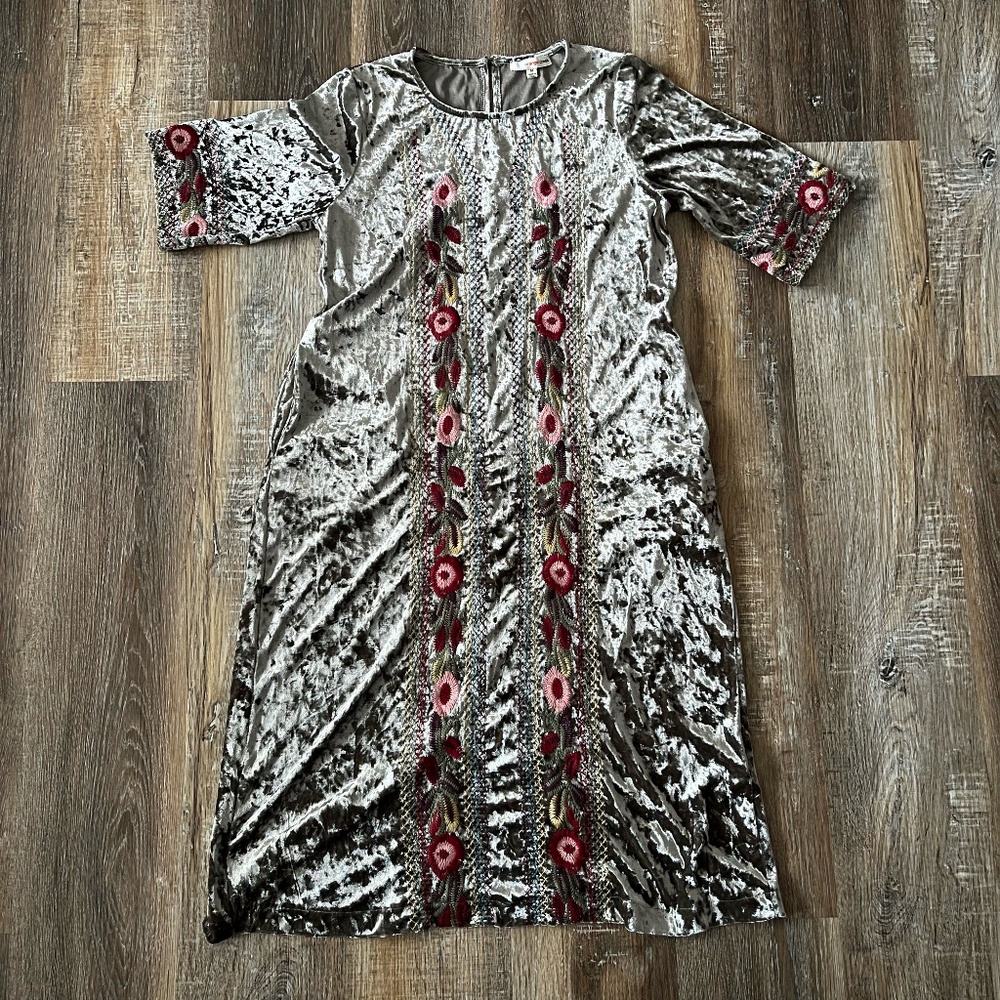 Orange Creek Midi Dress